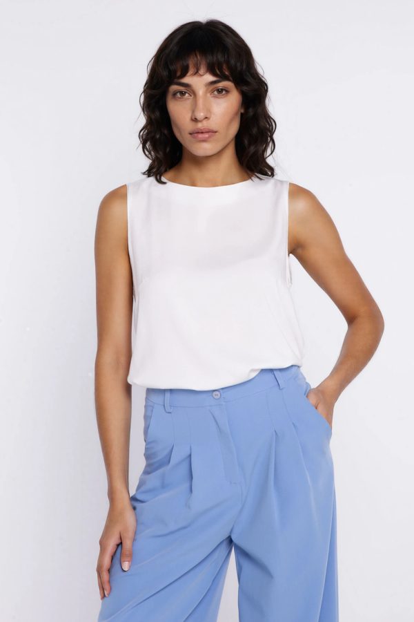 beige Blouse model 227157 Nife