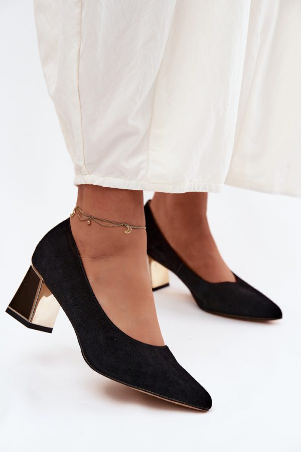 black Block heel pumps model 227168 Step in style
