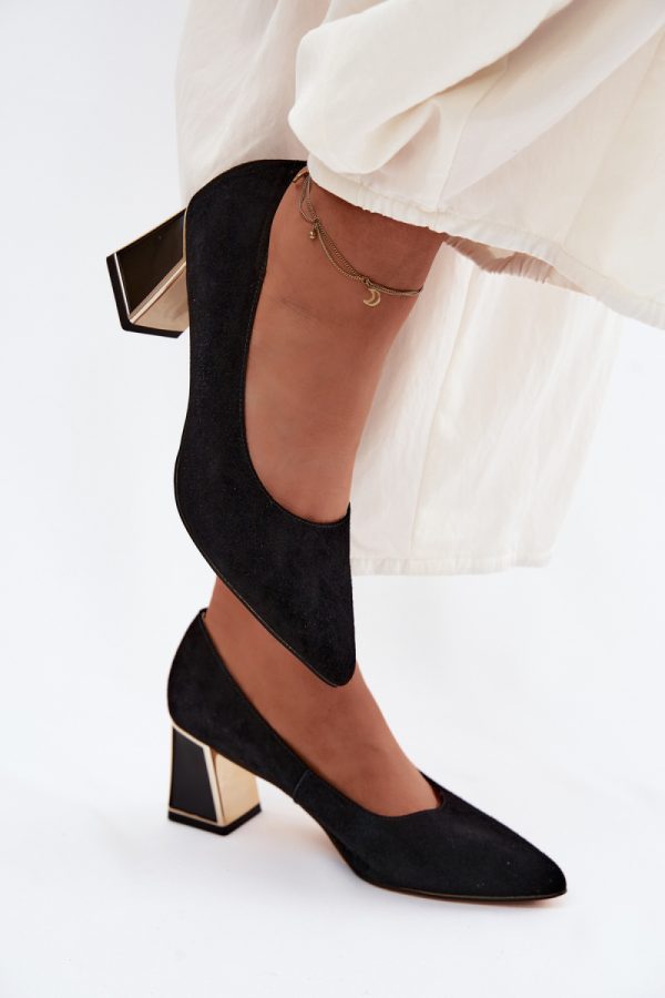 black Block heel pumps model 227168 Step in style