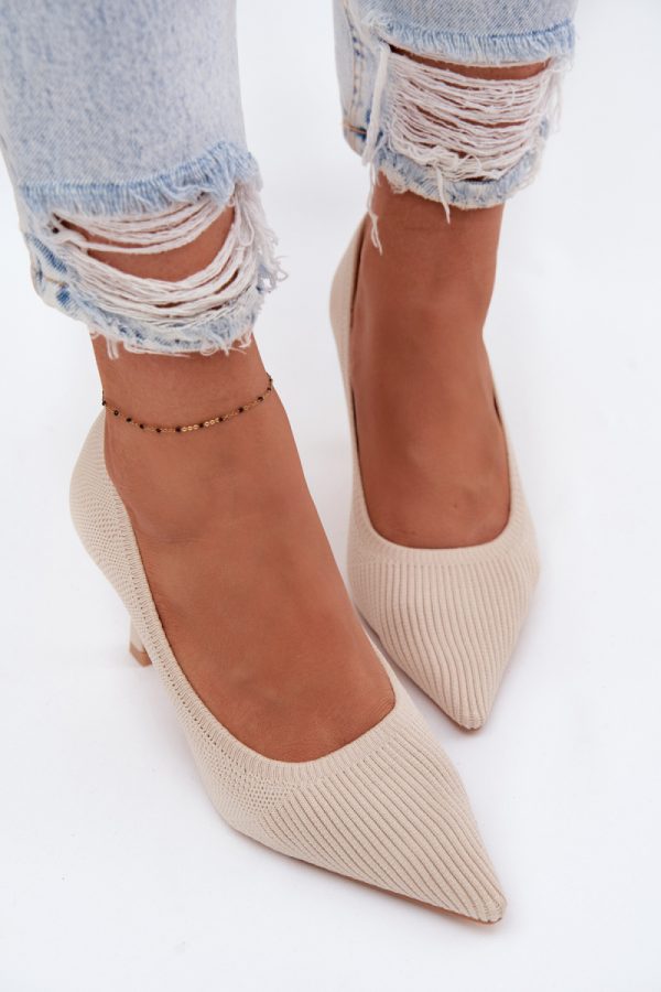 beige High heels model 227170 Step in style