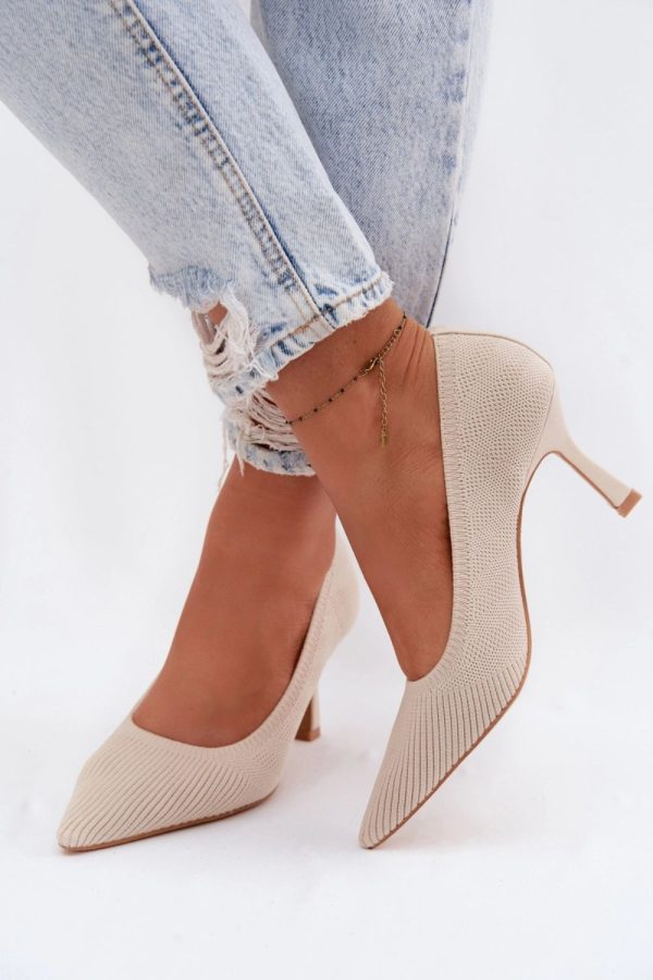 beige High heels model 227170 Step in style