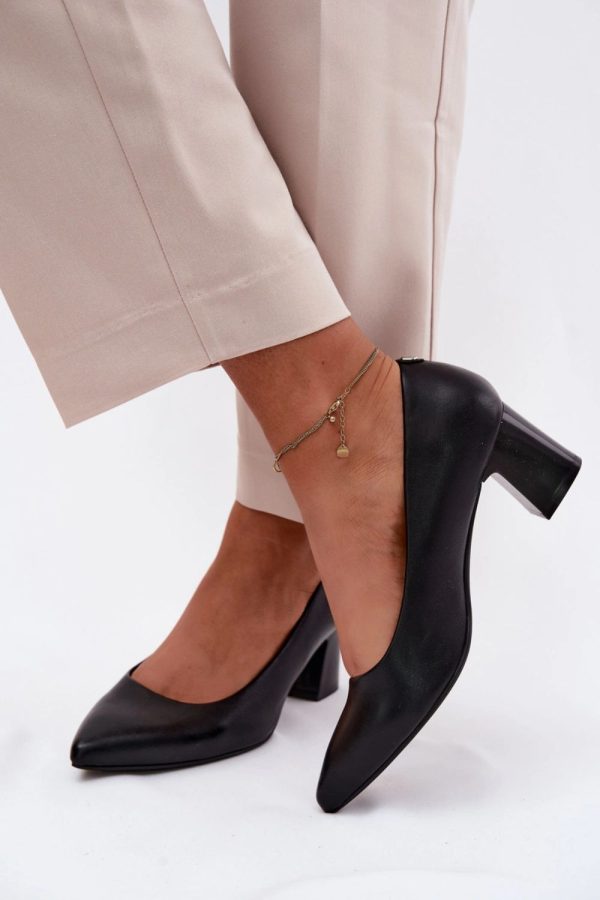 black Block heel pumps model 227159 Step in style