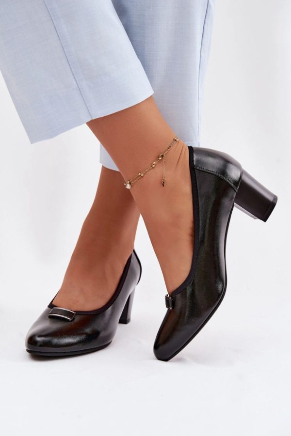 black Block heel pumps model 227171 Step in style