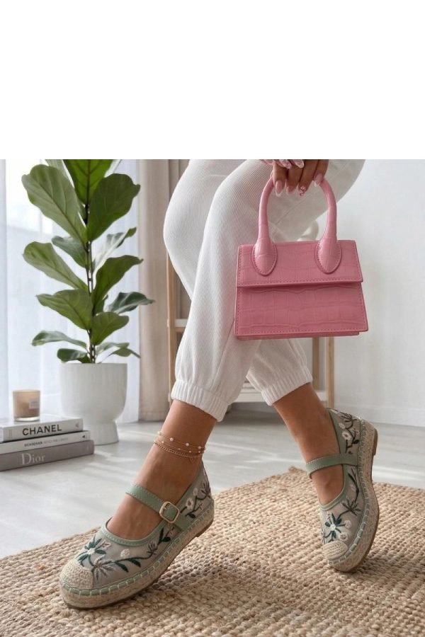 green Espadrille model 227289 Solea