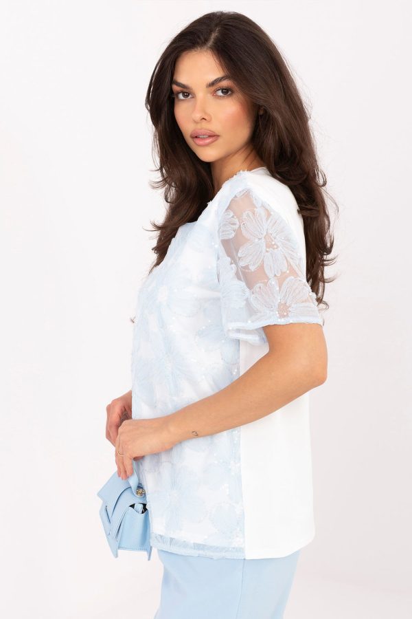 blue Blouse model 227318 Lakerta