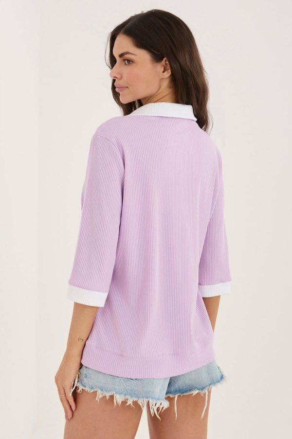 violet Blouse model 227320 Lakerta