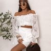 Beige Blouse in Women`s Blouses, Tunics with Spandex and Viscose