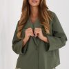 Green Coat in Women`s Coats, Jackets with Polyester