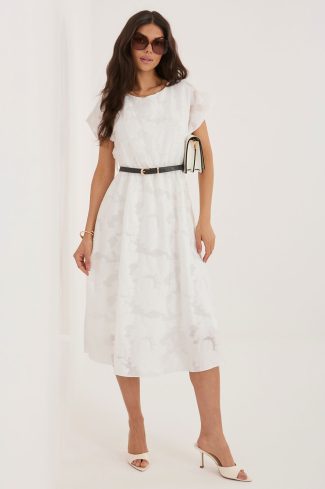 White Cocktail Dress in Formal Dresses, Cocktail Dresses with Lyocel and Polyester