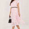 Pink Cocktail Dress in Formal Dresses, Cocktail Dresses with Lyocel and Polyester
