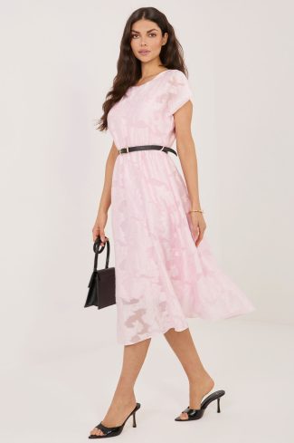 Pink Cocktail Dress in Formal Dresses, Cocktail Dresses with Lyocel and Polyester