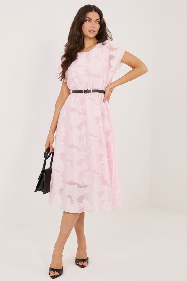 Pink Cocktail Dress in Formal Dresses, Cocktail Dresses with Lyocel and Polyester