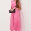 Pink Daydress in Day Dresses with Polyester and Viscose