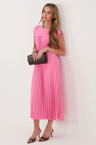 Pink Daydress in Day Dresses with Polyester and Viscose