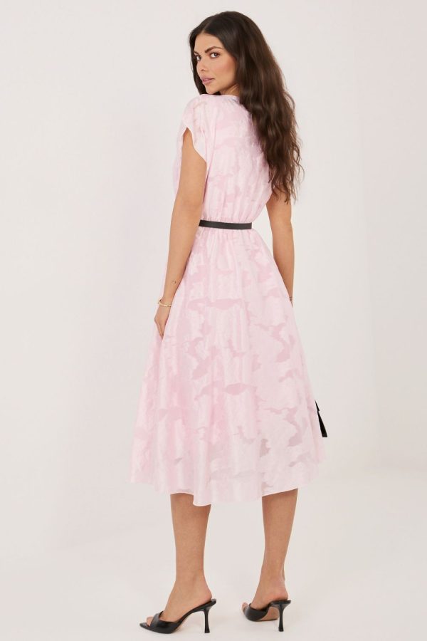 Pink Cocktail Dress in Formal Dresses, Cocktail Dresses with Lyocel and Polyester