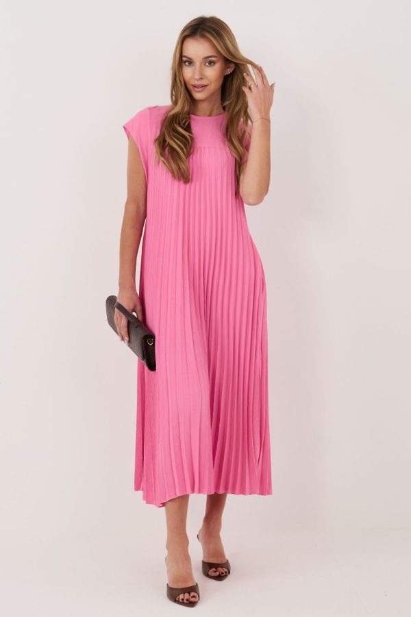 Pink Daydress in Day Dresses with Polyester and Viscose
