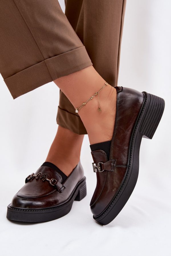 brown Mocassin model 227394 Step in style