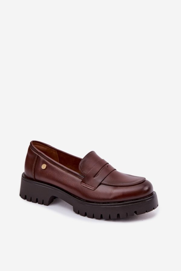 brown Mocassin model 227401 Step in style