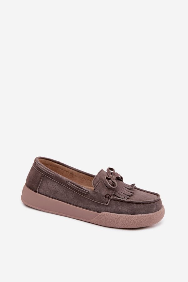 brown Mocassin model 227402 Step in style