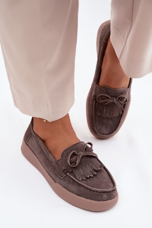 brown Mocassin model 227402 Step in style
