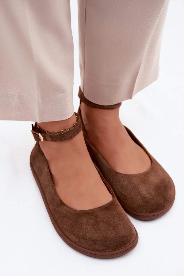 brown Ballet flats model 227406 Step in style