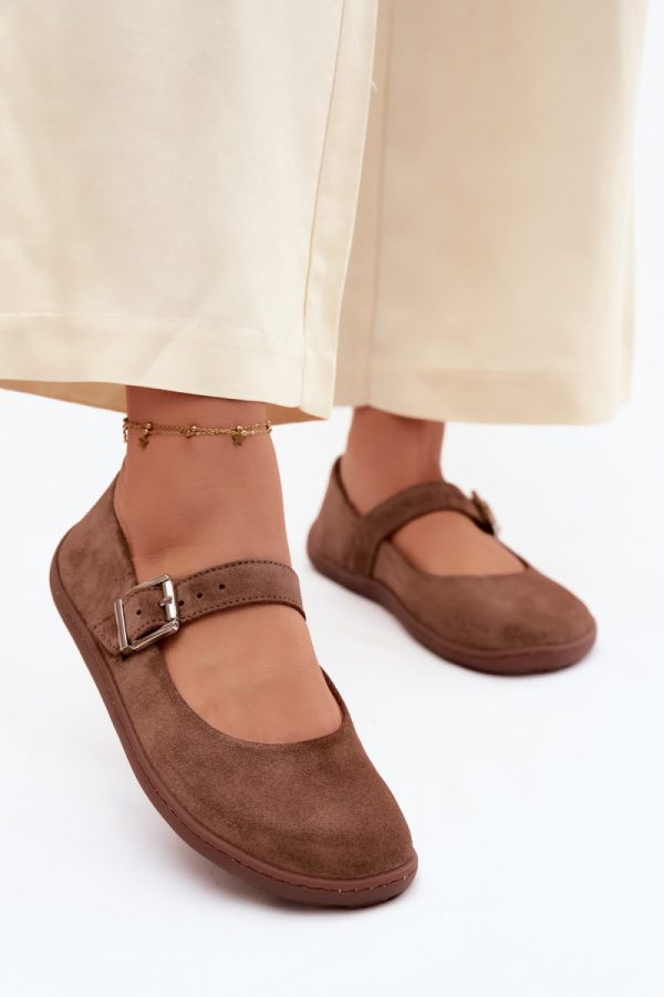 brown Ballet flats model 227408 Step in style