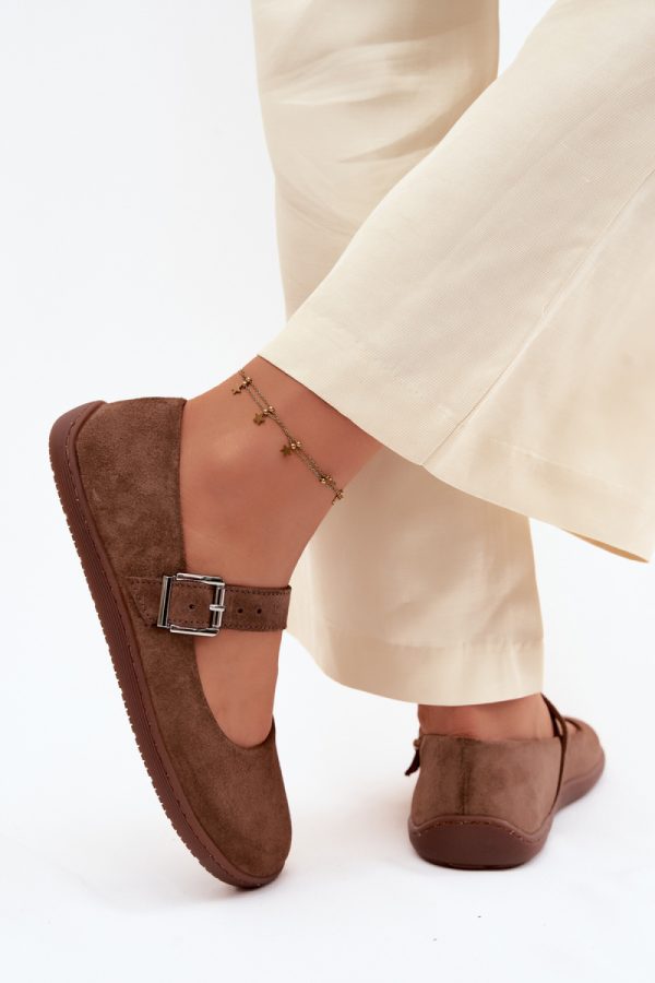 brown Ballet flats model 227408 Step in style