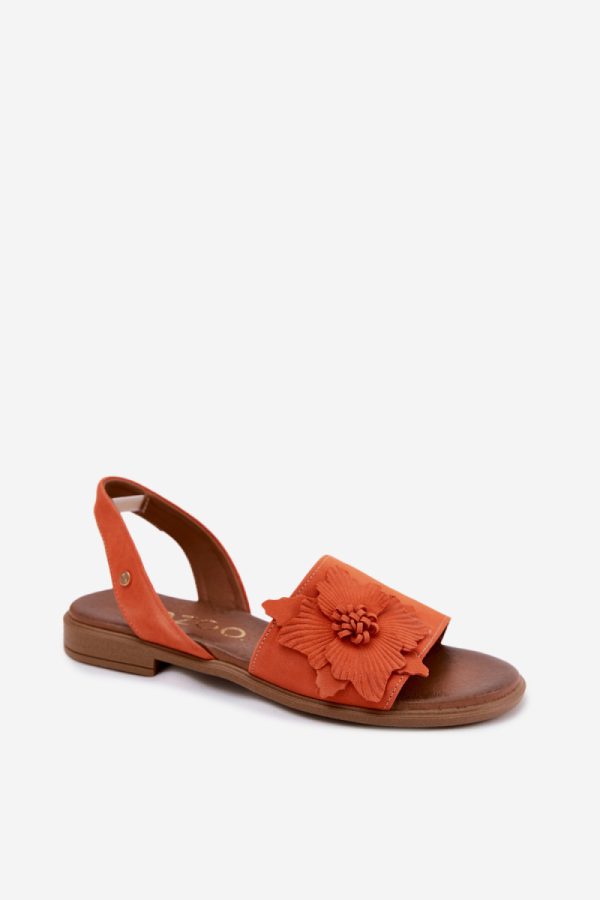 orange Sandals model 227423 Step in style