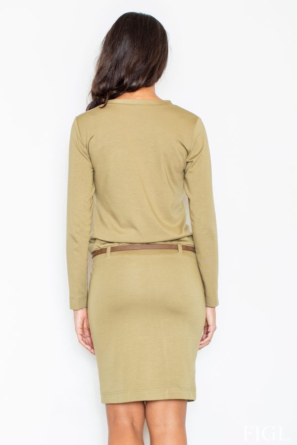green Daydress model 49879 Figl