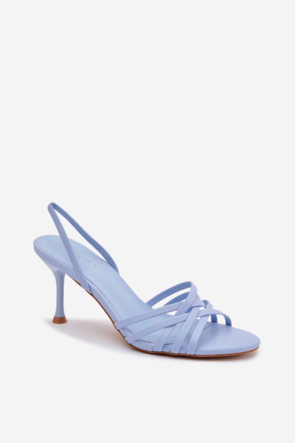 blue Heel sandals model 227450 Step in style