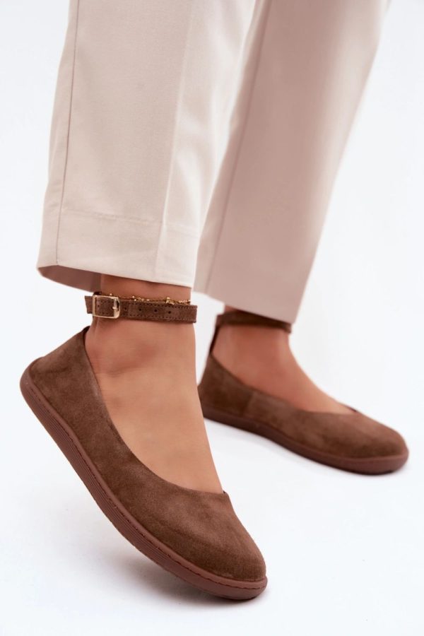 brown Ballet flats model 227406 Step in style