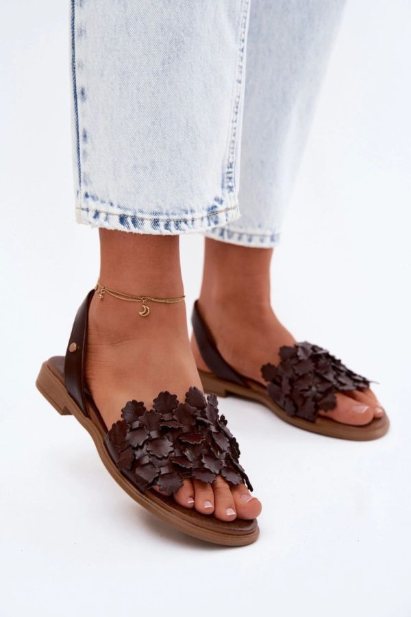 brown Sandals model 227421 Step in style