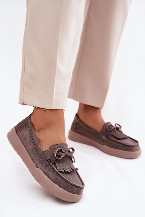 brown Mocassin model 227402 Step in style