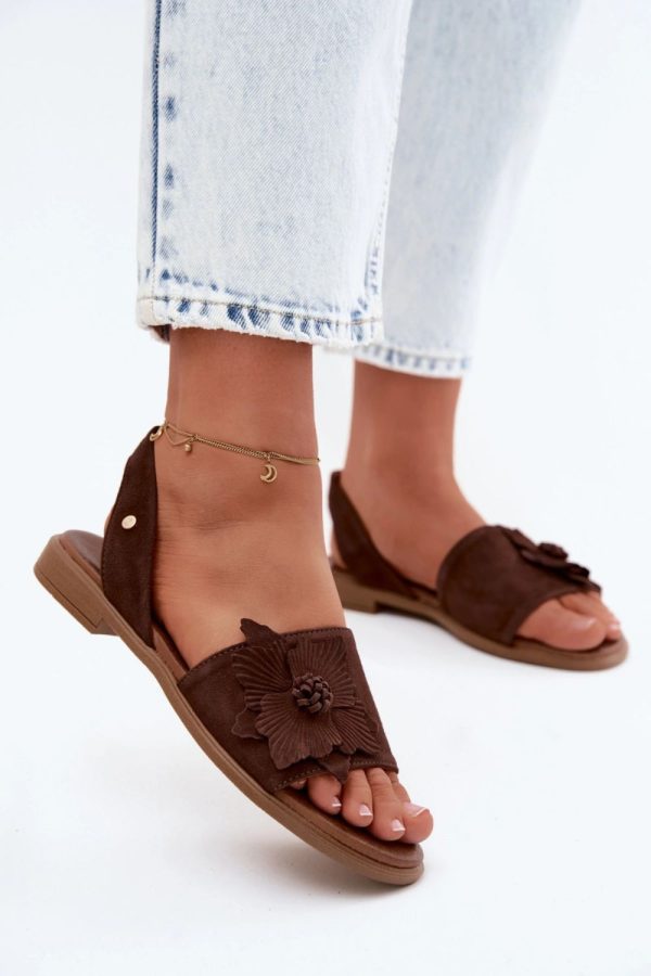 brown Sandals model 227422 Step in style