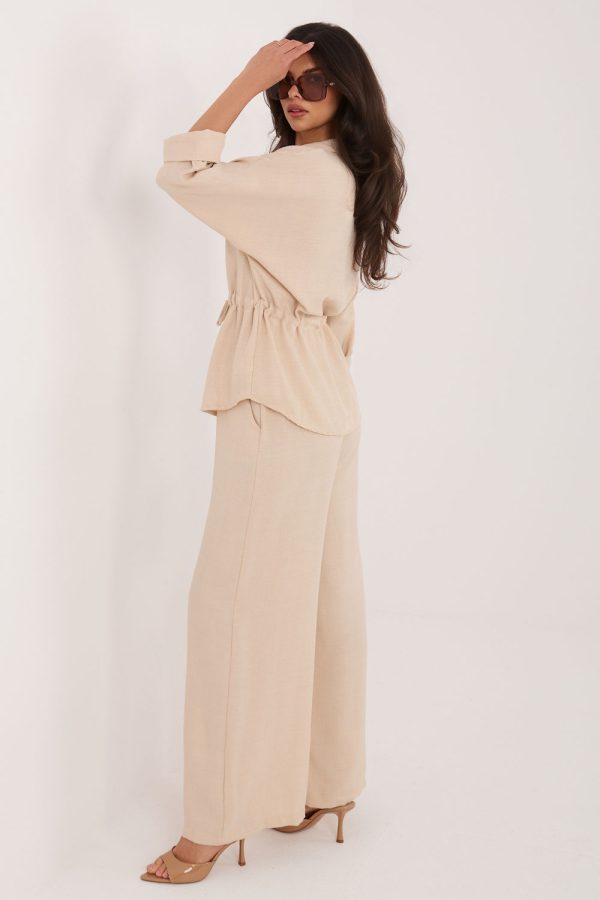 Beige Set...Spandex and Polyester