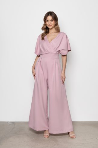 Pink Suit in Playsuits For Women with Spandex and Polyester