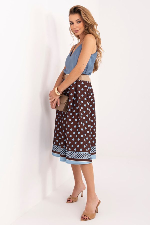 brown Skirt model 227631 Italy Moda