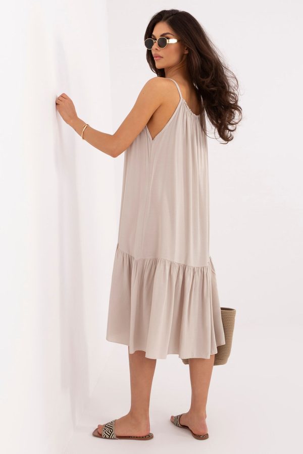 beige Daydress model 227638 Italy Moda
