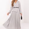 1124434 Grey Daydress in Day Dresses with Spandex, Polyester and Viscose
