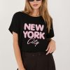 Black Blouse in Women`s Blouses, Tunics with Spandex and Viscose