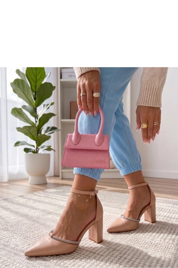 beige Block heel pumps model 227733 Solea