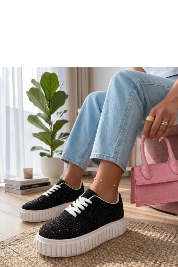 black Platform sneakers model 227736 Solea