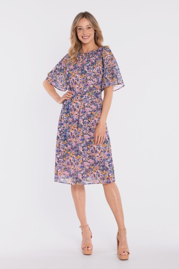 Multicolor Daydress in Day Dresses with Polyester