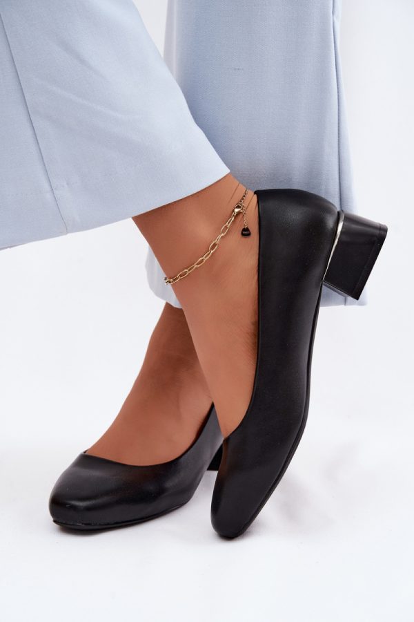 black Heel pumps model 227796 Step in style