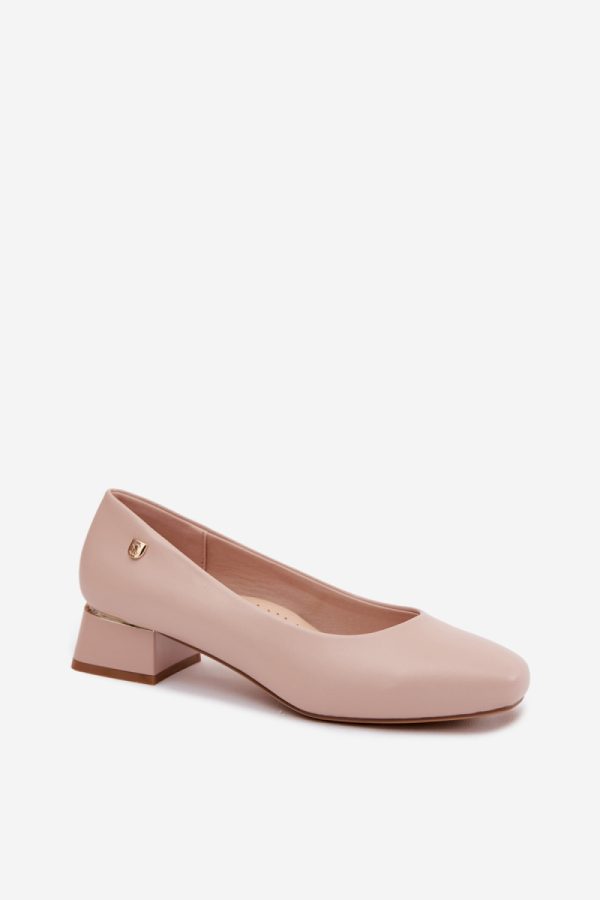 beige Heel pumps model 227797 Step in style