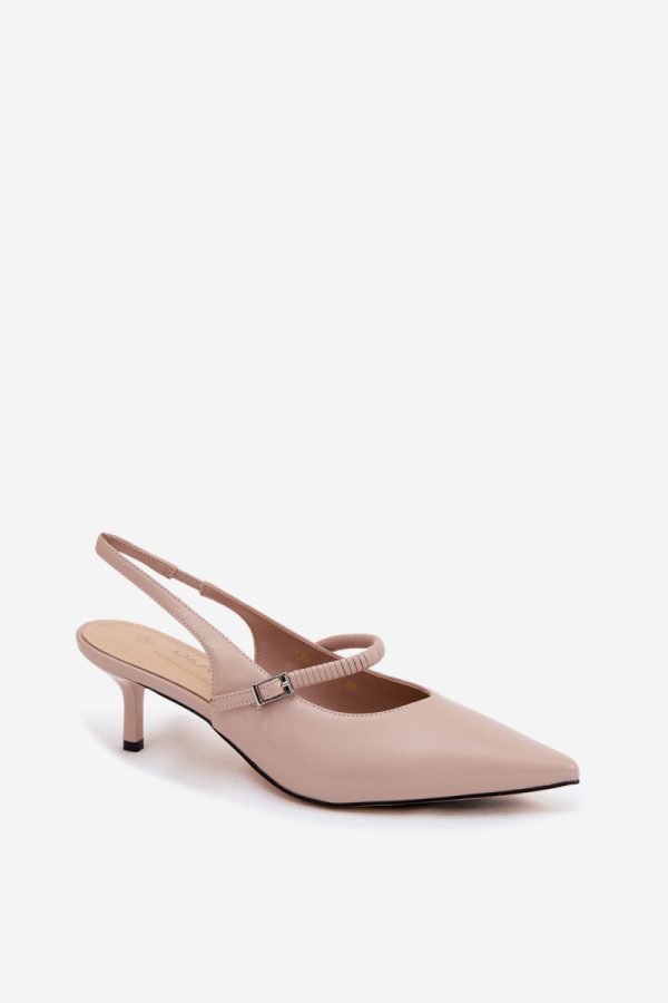beige Heel pumps model 227800 Step in style