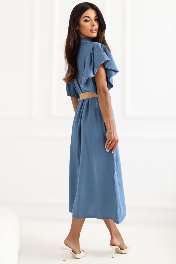 Blue Daydress in Day Dresses with Viscose