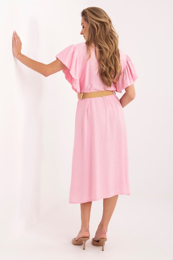 Pink Daydress in Day Dresses with Viscose