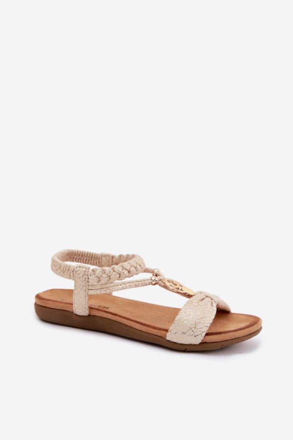 yellow Sandals model 227901 Step in style