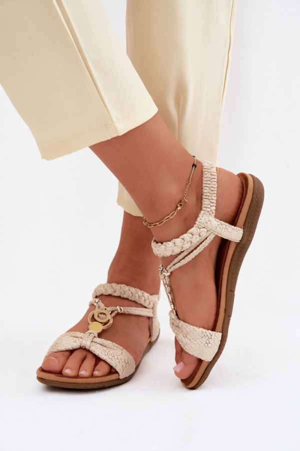 yellow Sandals model 227901 Step in style